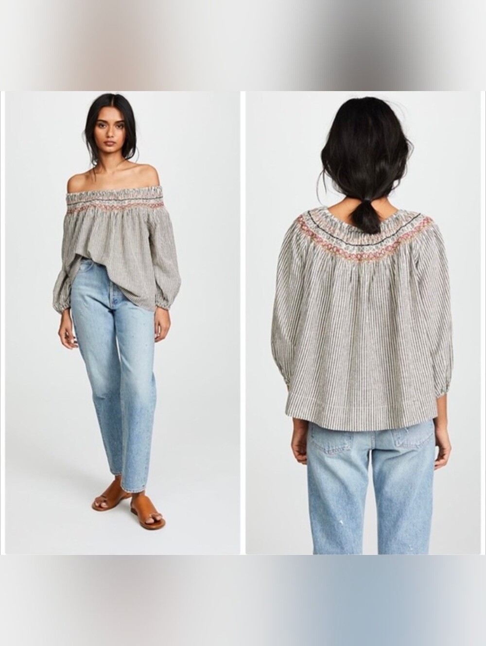The Great  The Vista Embroidered Top Size XL